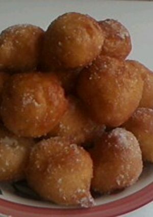 A picture of Rose water puff puff.
