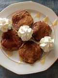 Tortitas de avena y plátano