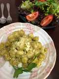 Ñoquis pesto Genovese Japonés NYOQUI GENOVESE🇮🇹🇺🇾🇯🇵ニョッキペストジェノベーゼ