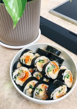韓式紫菜飯捲 的食譜成品照片