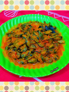 Foto resep Kerang Kupas Tumis Pedas