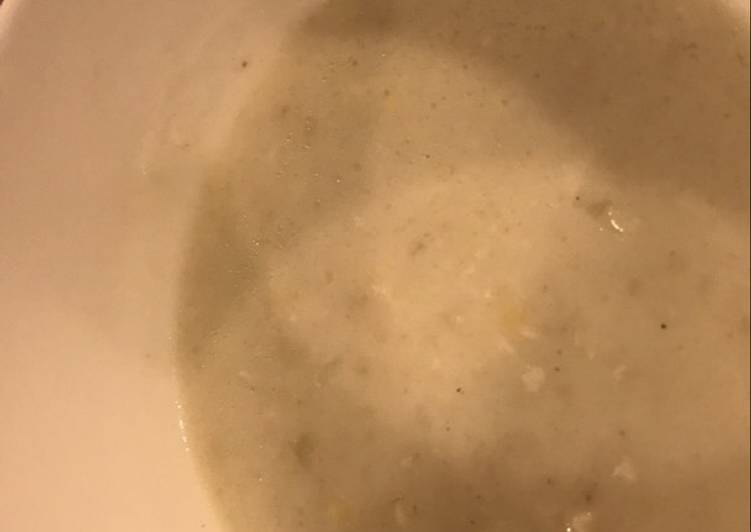 شوربة الذرة بالشوفان