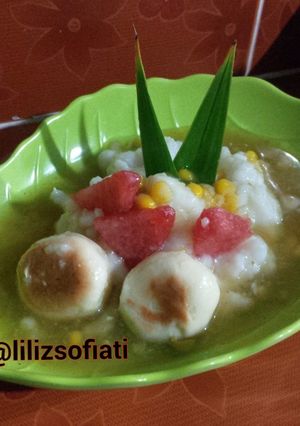 Foto resep Bubur Sumsum kuah jagung manis