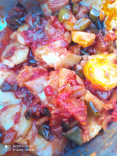 Una foto de Patatas cocidas con fritada