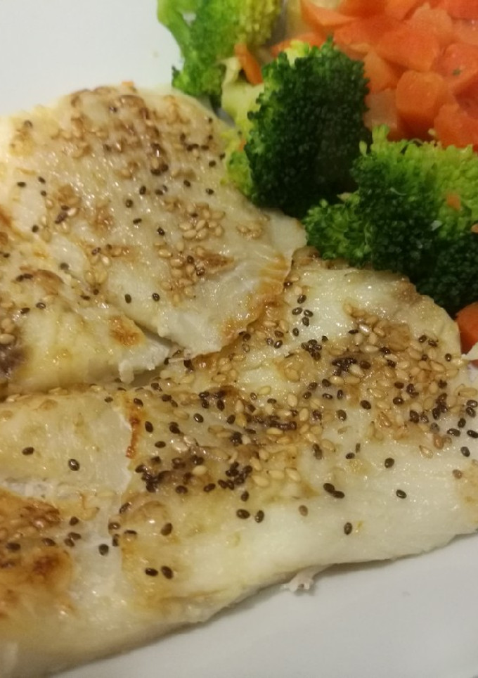 Una foto de Bacalao al Alioli