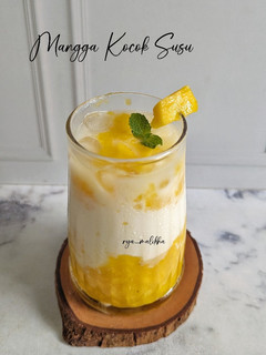 Foto resep Mangga Kocok Susu