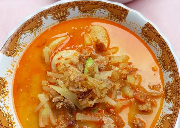 Resep Sayur Labu Siam Untuk Lontong Sayur Oleh Basmala Iis Almoktafi Cookpad