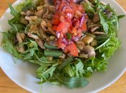 A picture of rocket veggies