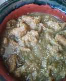 Chicharrón en salsa verde