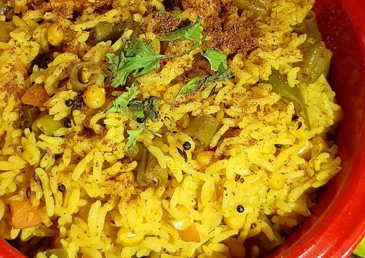 Recipe of Any-night-of-the-week Dry Khichdi