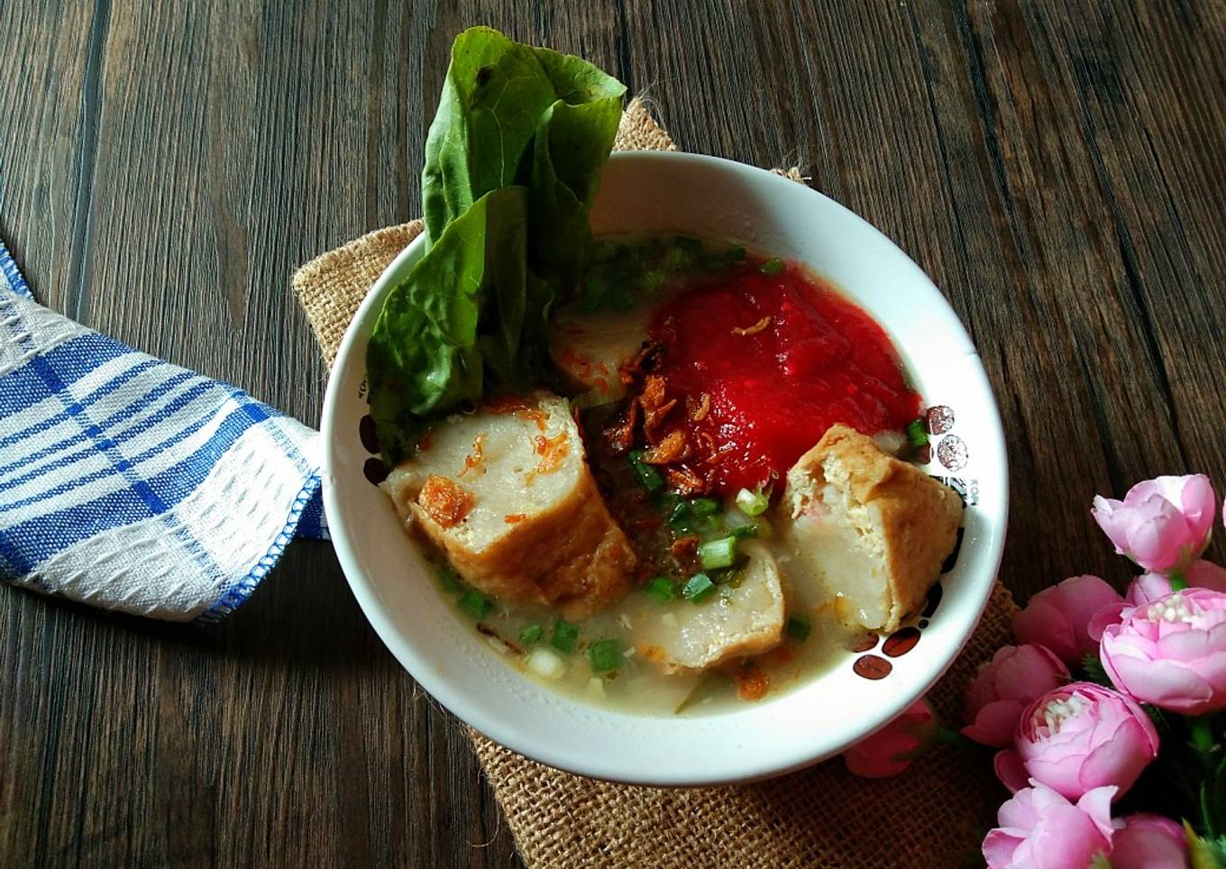 Tahu Bakso Berkuah