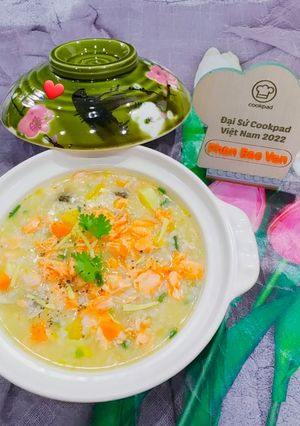 A picture of Salmon Rice Porridge.