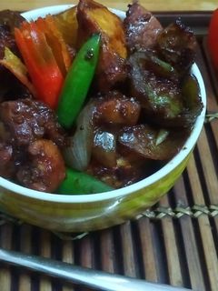 ড্রাই চিলি চিকেন (dry chilli chicken recipe in Bengali) রেসিপির প্রধান ছবি
