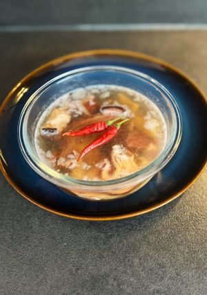 Kocsonya füstölt csülökkel recept fotója