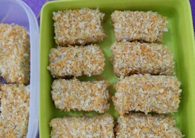 Langkah Mudah untuk Menyiapkan Nugget ayam simpel enak sehat 😋 yang Sempurna