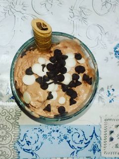 صورة لوصفة مثلجات بذوق الشكولاطة