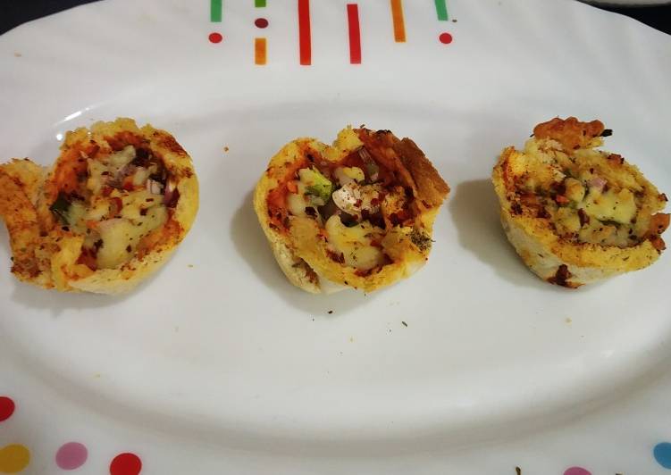 Simple Way to Prepare Quick Pizza cups