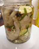 Chân gà ngâm xả ớt