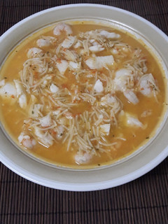 Una foto de Sopa de pescado