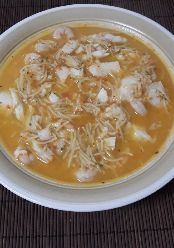 Una foto de Sopa de pescado