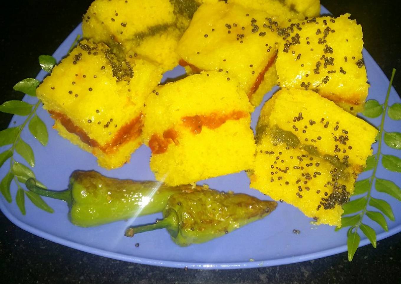 Sandwich Dhokla
