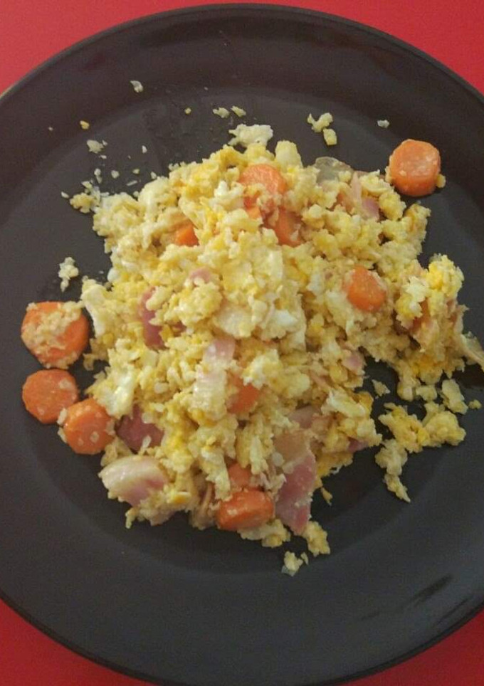 Una foto de Revuelto casi vegano