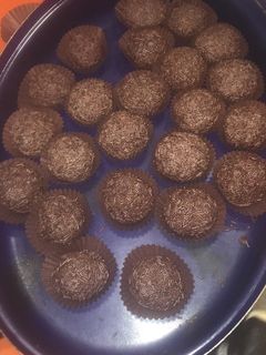 Una foto de Trufas de chocolate