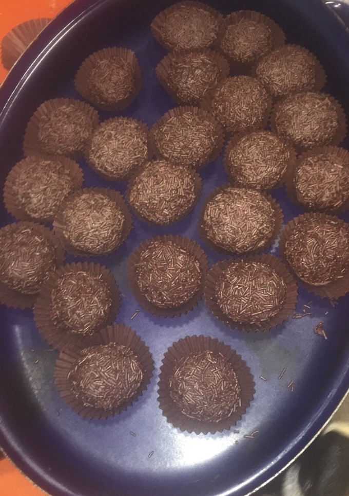 Una foto de Trufas de chocolate
