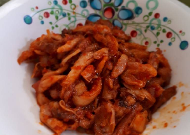 Ayam jujut balado