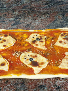 Una foto de Pizza de fantasmas