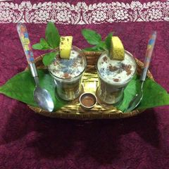 A picture of Healthy banana milkshake.