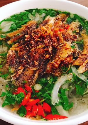 Hình của món Miến lươn.