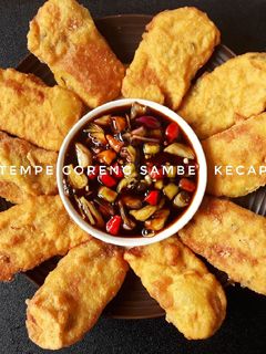 Foto resep Tempe Goreng Sambel Kecap