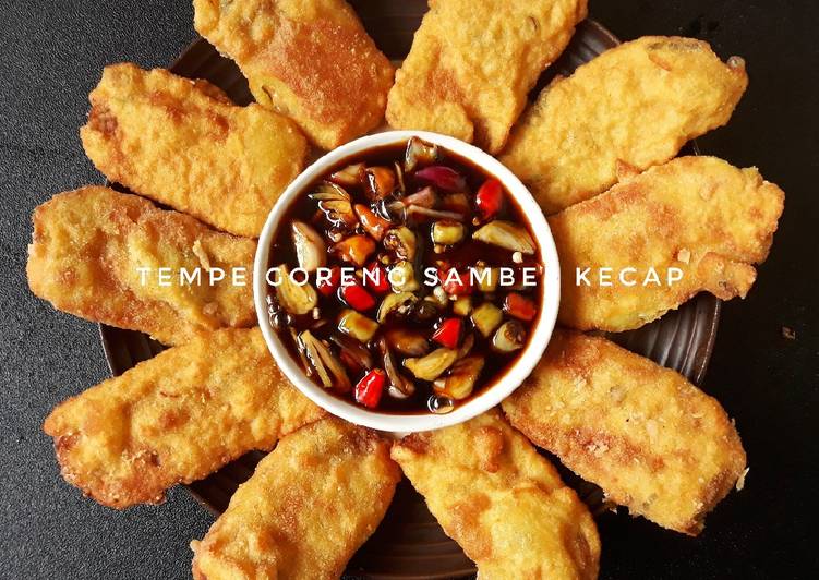 Cara Gampang Membuat Tempe Goreng Sambel Kecap Anti Gagal