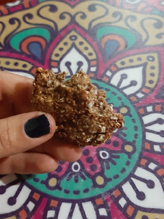 Una foto de Galletas avena plátano cacao