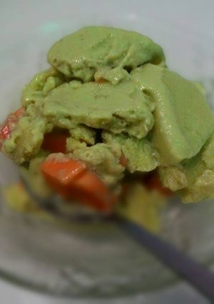 Foto resep Ice cream avocado homemade