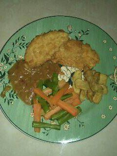 Foto resep Crunchy Chicken Steak Brown Sauce