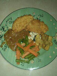 Foto resep Crunchy Chicken Steak Brown Sauce