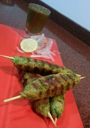 A picture of Hara bhara kabab.