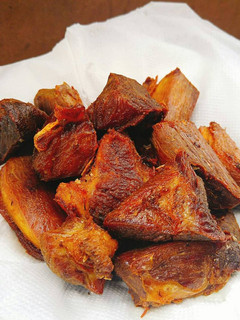 A picture of Fried meat.