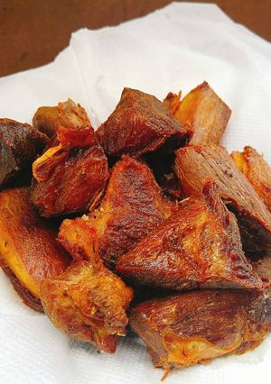 A picture of Fried meat.