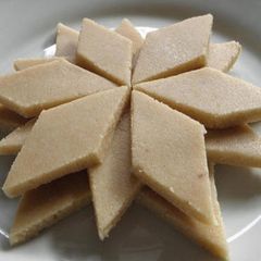 A picture of Kaju katli recipe | kaju burfi recipe.