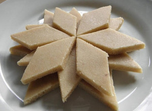 A picture of Kaju katli recipe | kaju burfi recipe.