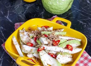 Gambar Jambu batu asam kulit limau(guava sour lemon peel)