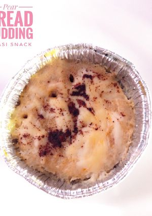 Foto resep Pear Bread Pudding