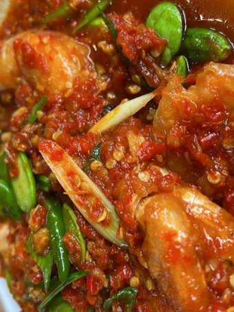 Easy Way Prepare Sambal Udang Pete Belacan the Delicious Makes you drool
