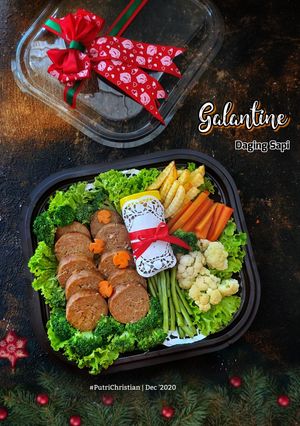 Foto resep Galantine daging sapi
