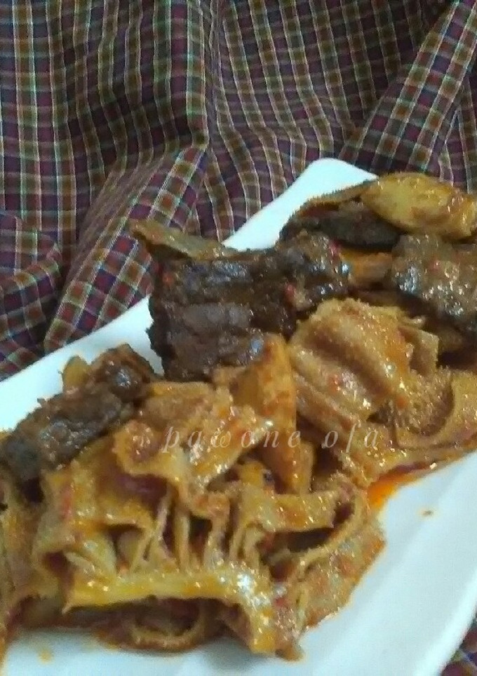 Foto resep Babat paru gongso khas semarang