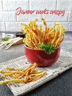 Foto resep Jamur enoki crispy