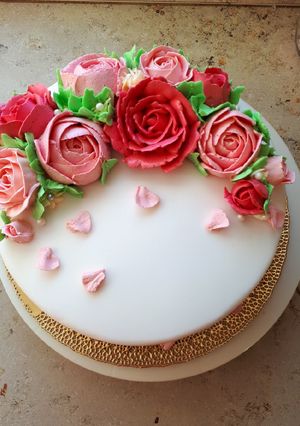 Csokis banános torta recept fotója